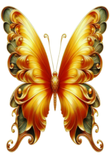 golden butterfly3