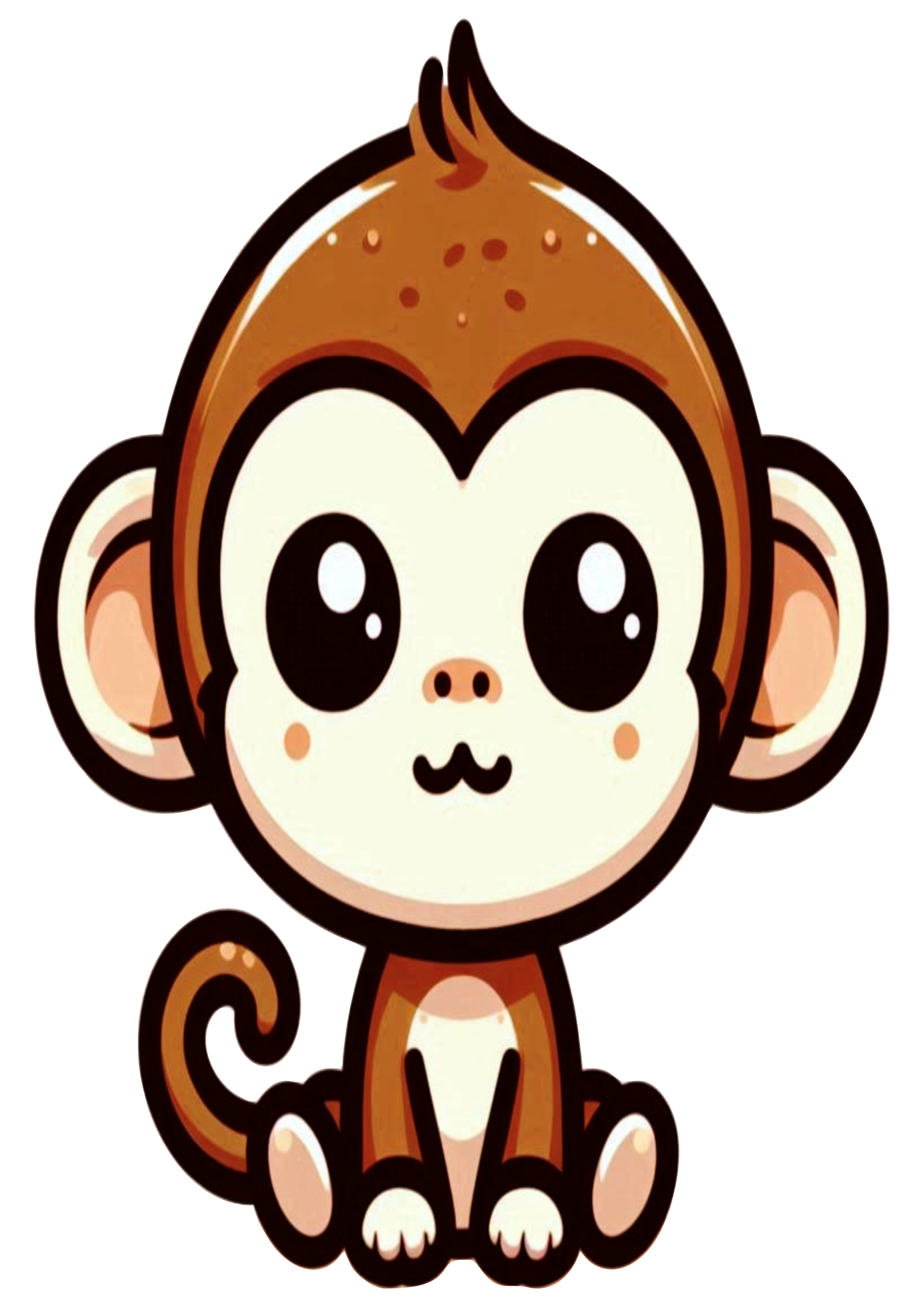 Add an Exotic Touch with Monkey Drawings for Your Safari Decor PNG