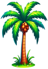 palm tree drawing7