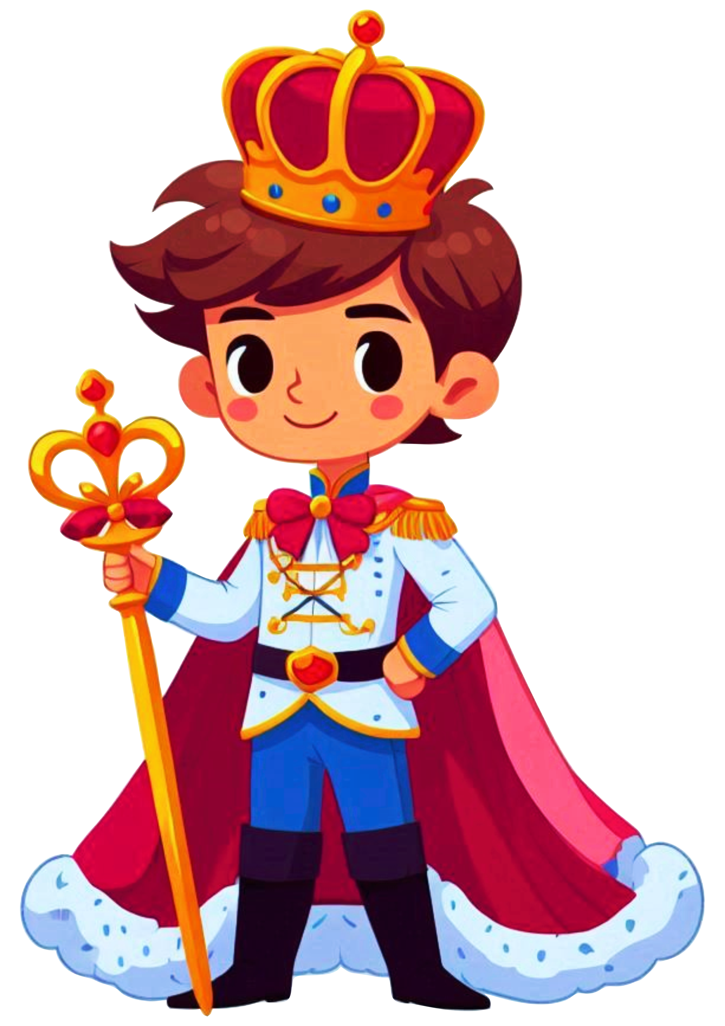 Prince Boy Drawing PNG