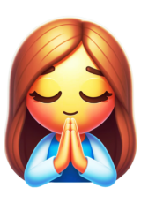 religious emoji praying prayer5