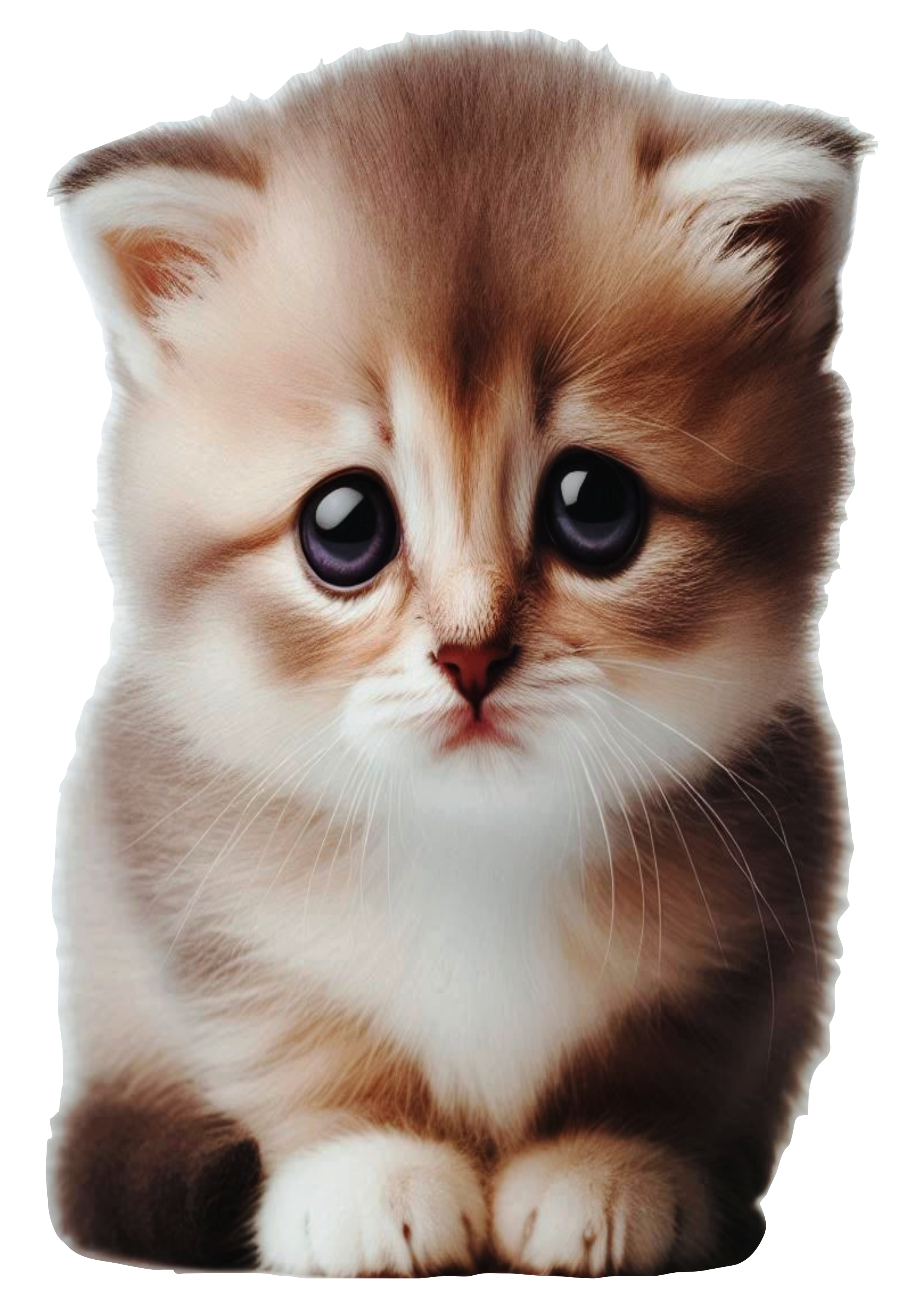 Create Memes with Sad Kitten: PNG Image for Projects