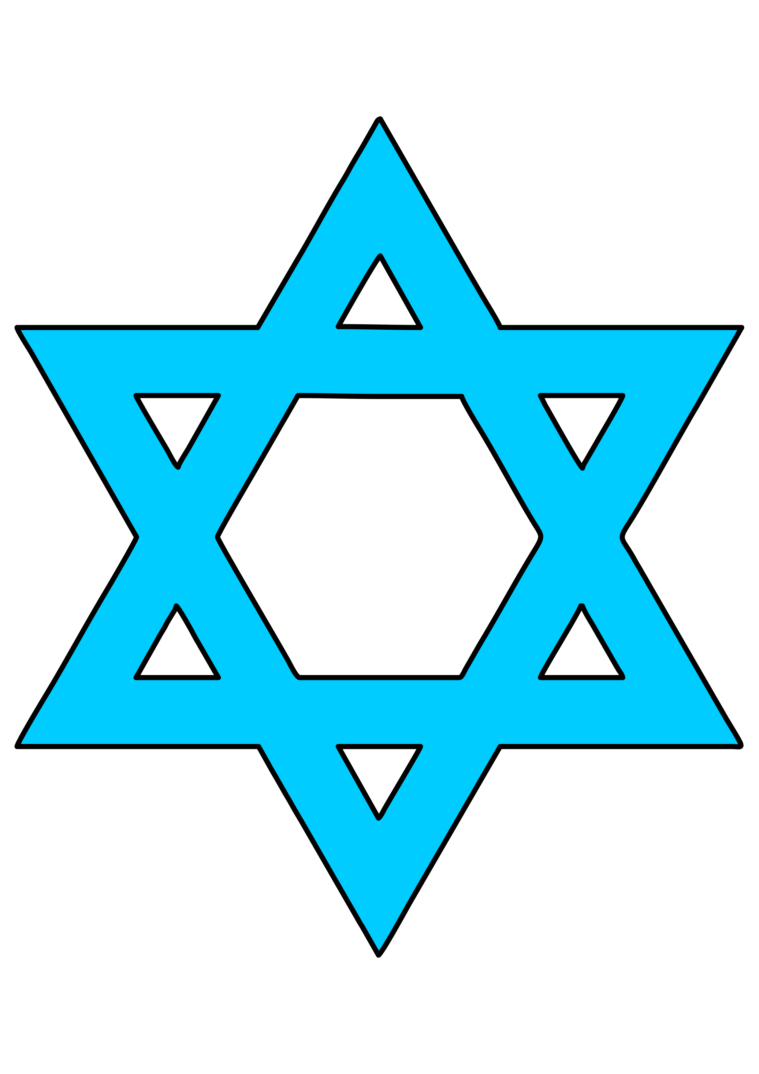 Star of David Vector Image – Symbol of Faith and Tradition PNG