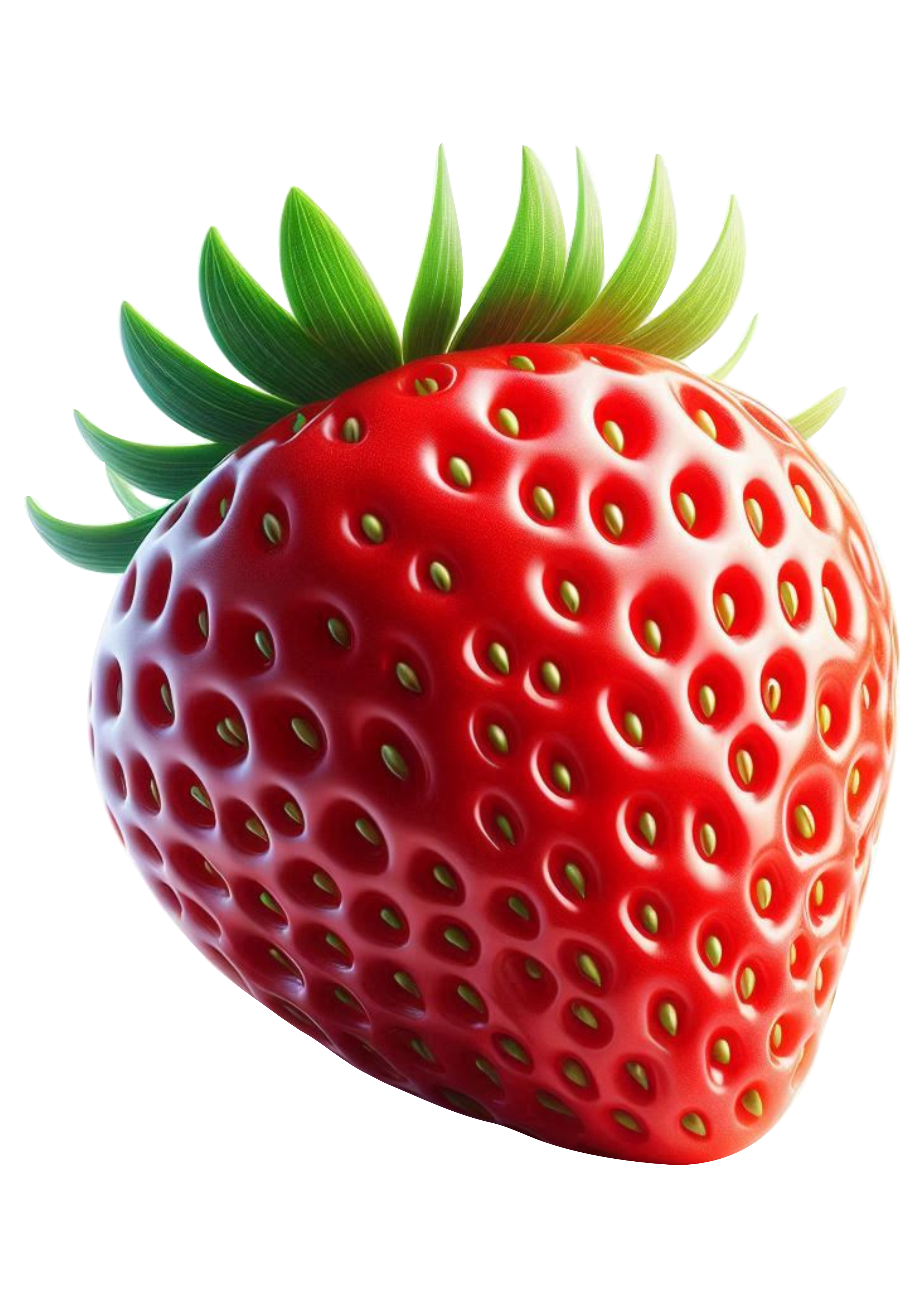 Strawberry Image with Transparent Background: Perfect for Decoration and Design PNG