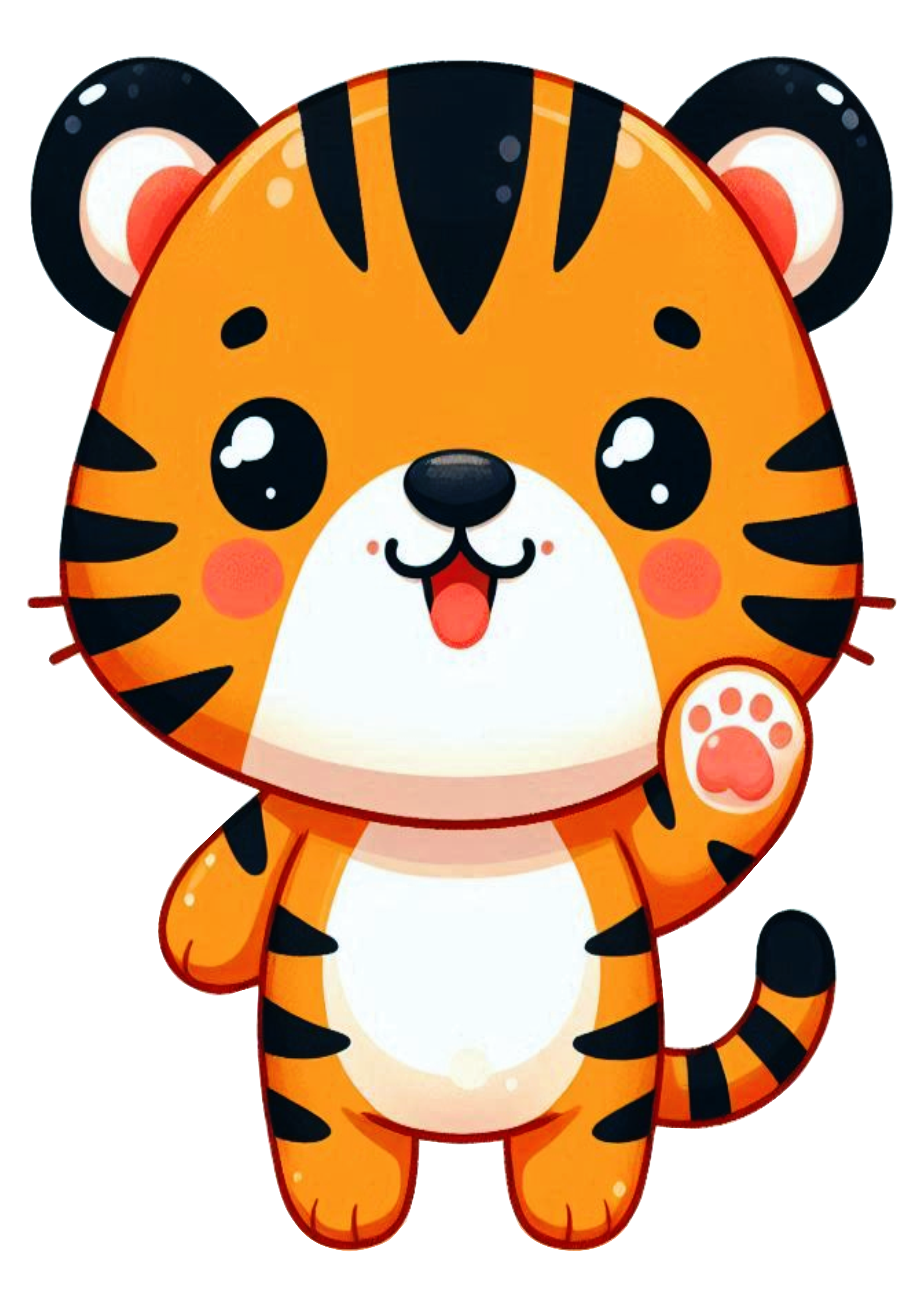 Transparent PNG Tiger Art for Creative Projects