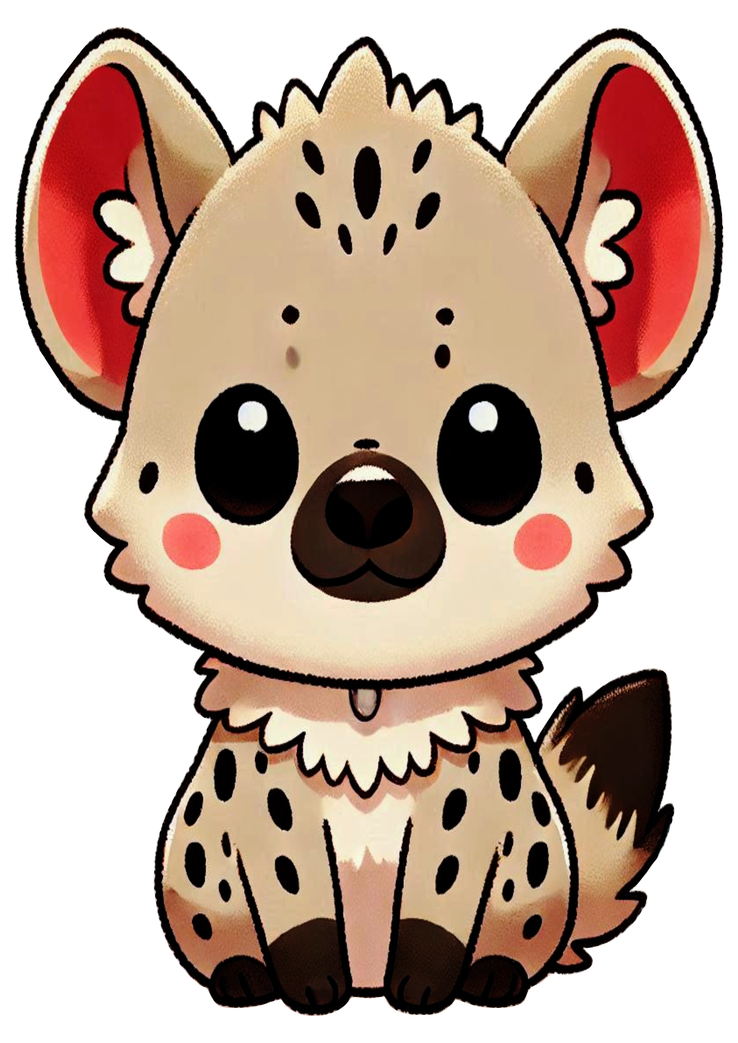 Hyena Illustration: A Wild Touch for Safari Decorations PNG