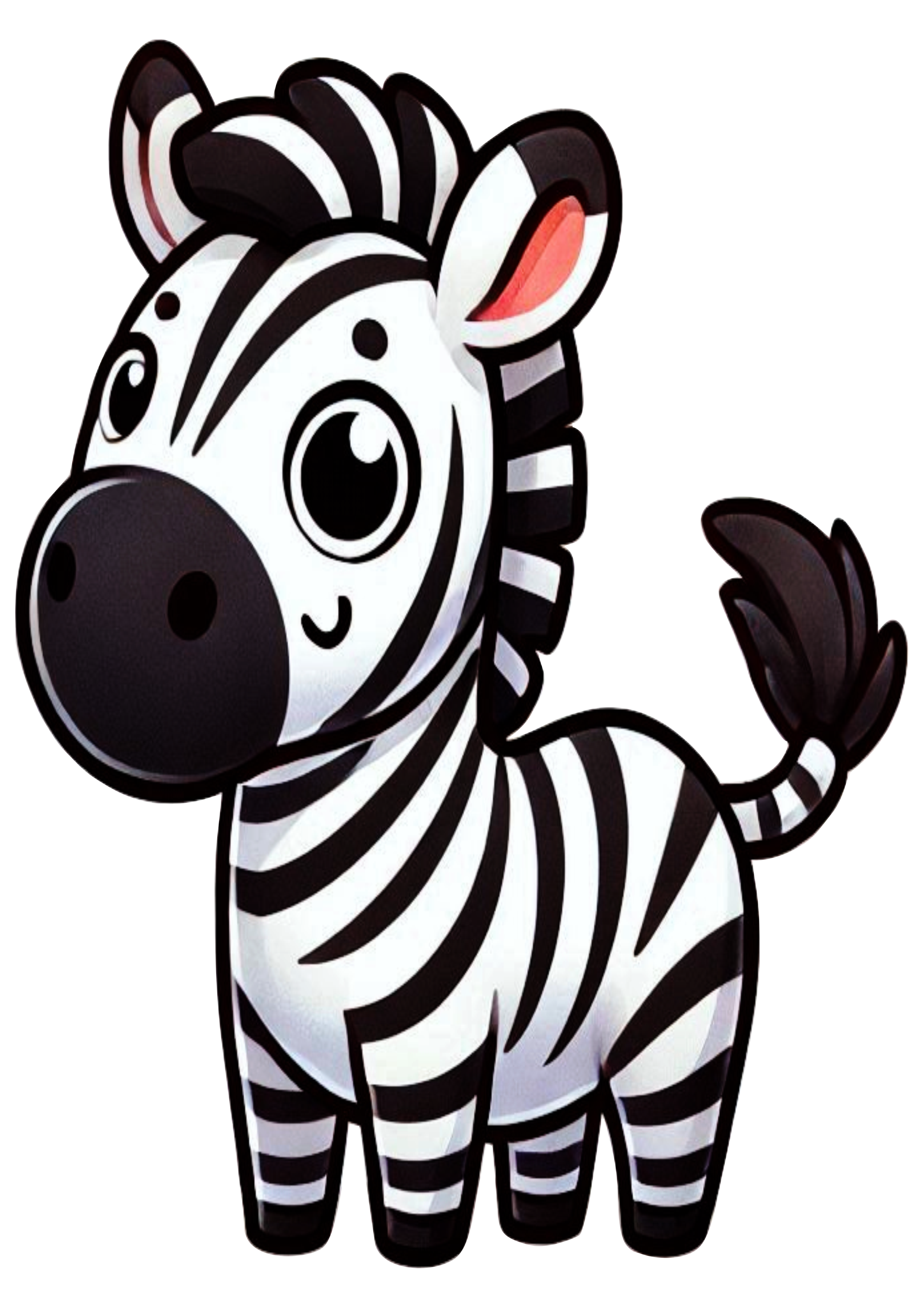 Zebra Drawing: Perfect for Safari Decorations PNG