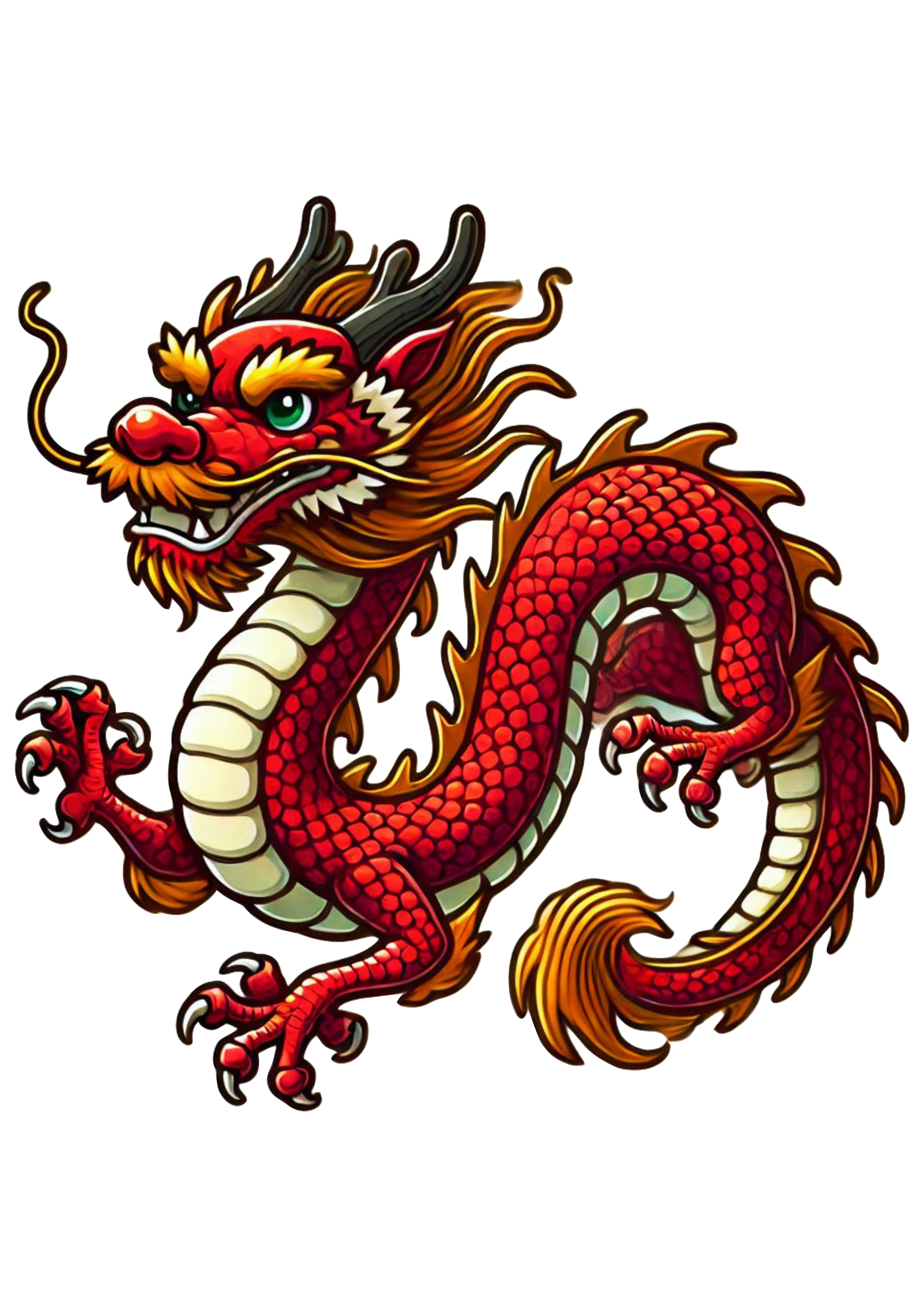 Chinese New Year Dragon: PNG