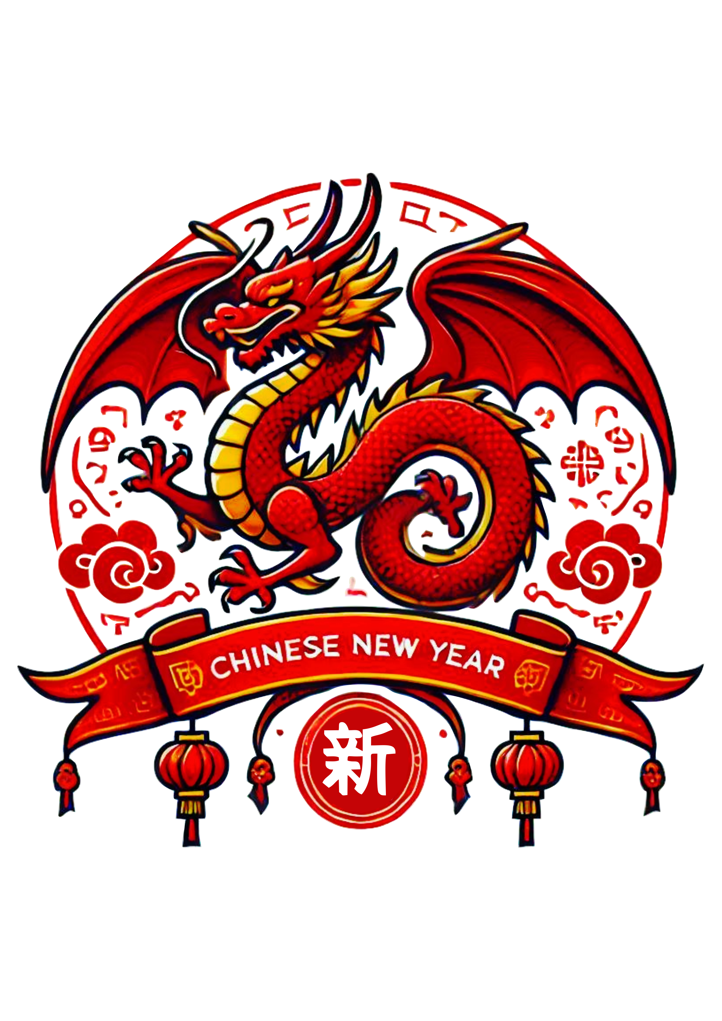 Chinese New Year: PNG Image for Themed Decorations