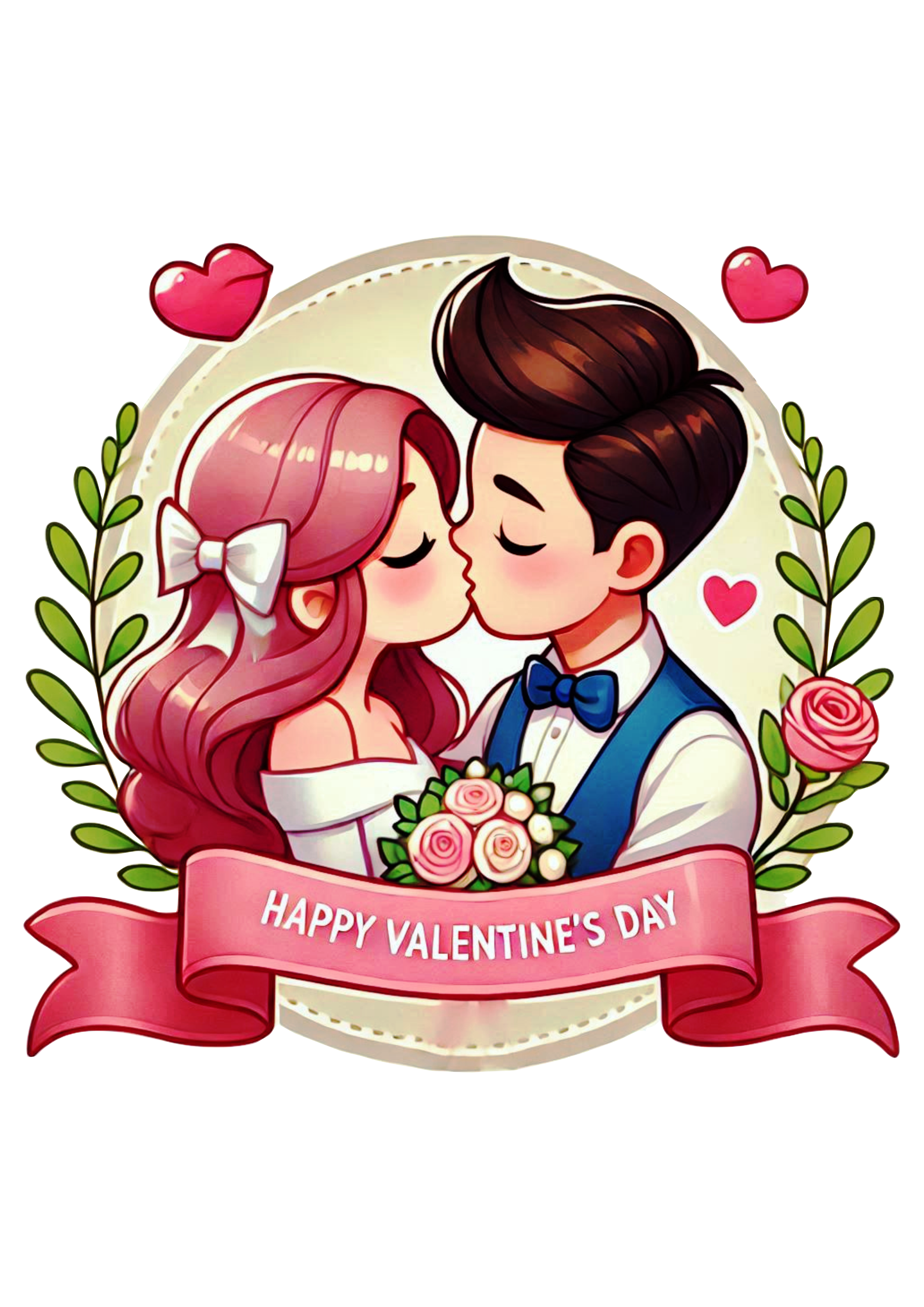 Happy Valentines Day Banner decor cute image png