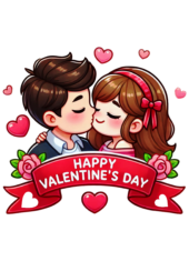 happy valentine’s day cut couple1