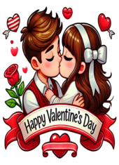 happy valentine’s day cut couple2