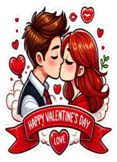 happy valentine’s day cut couple4