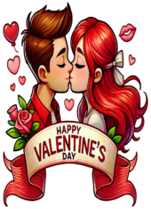 happy valentine’s day cut couple6