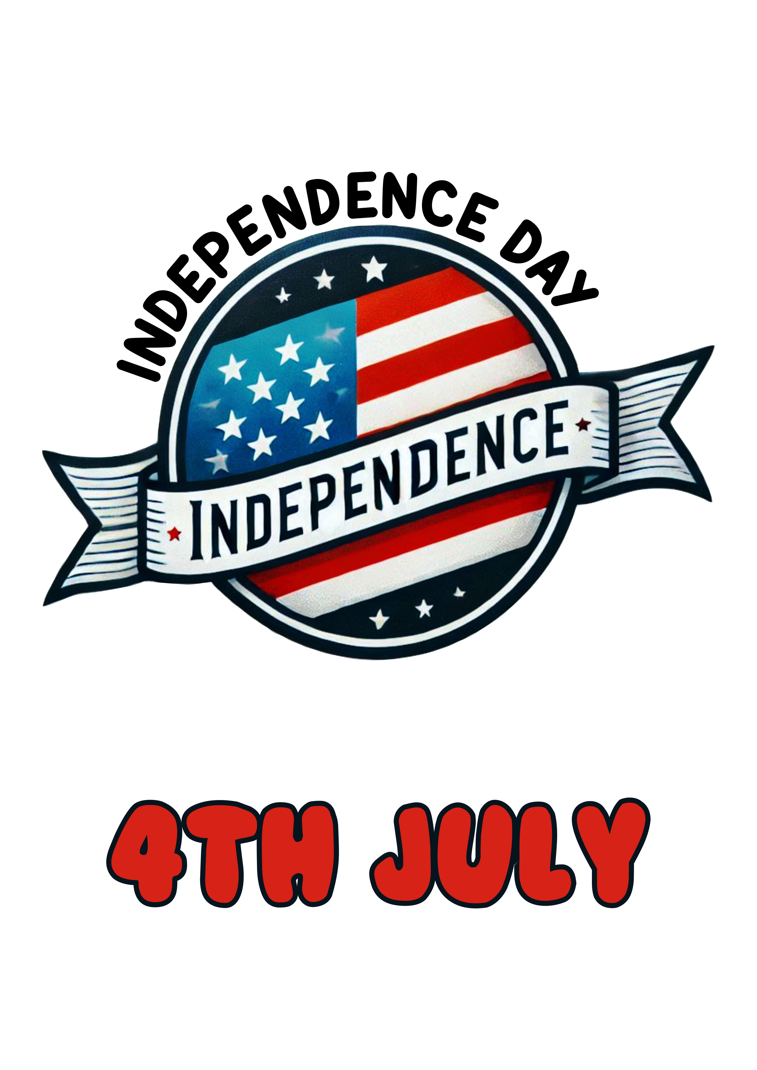 July 4th American Independence Day PNG