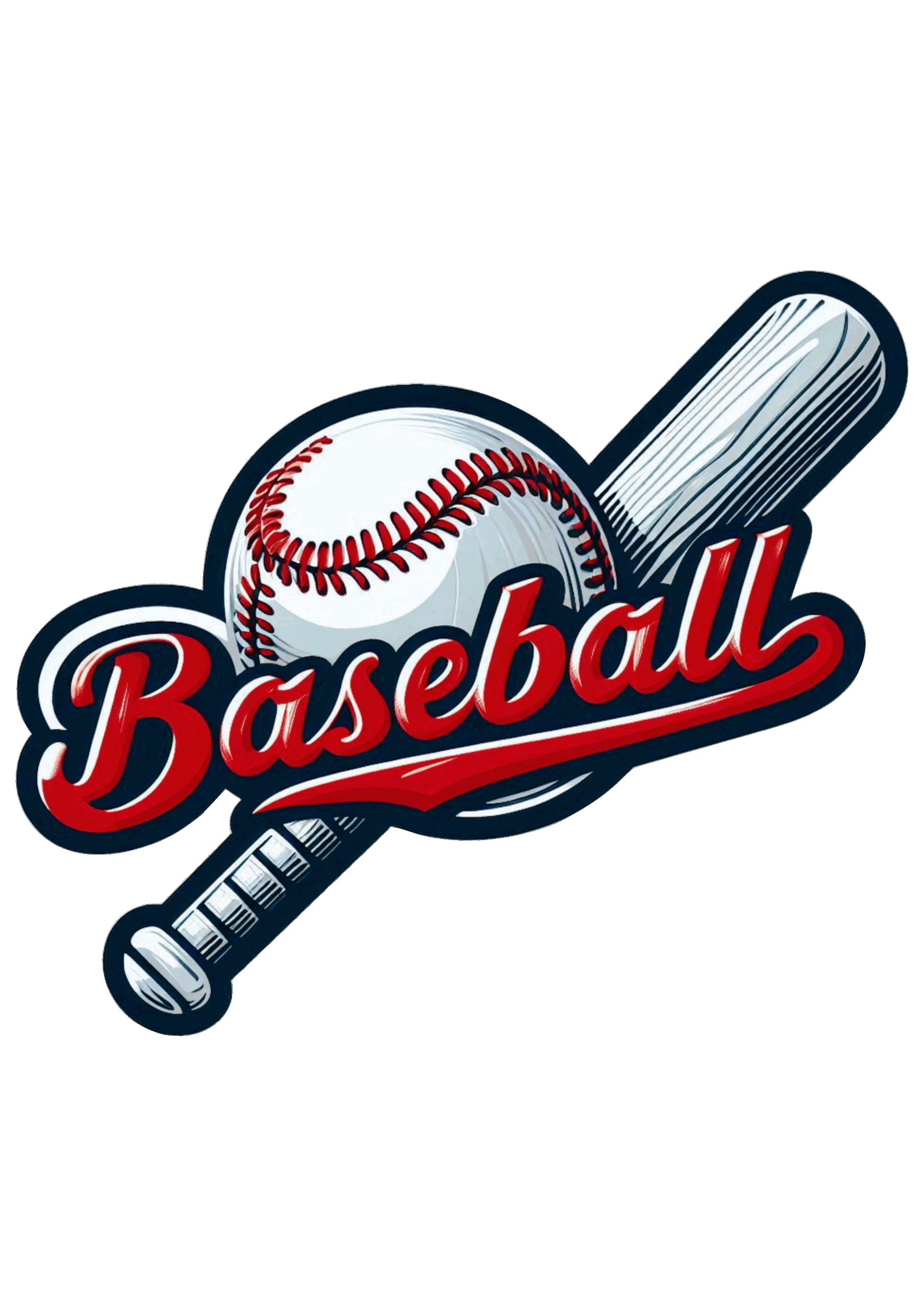 Baseball Sports Logo PNG Perfect for Graphic Design