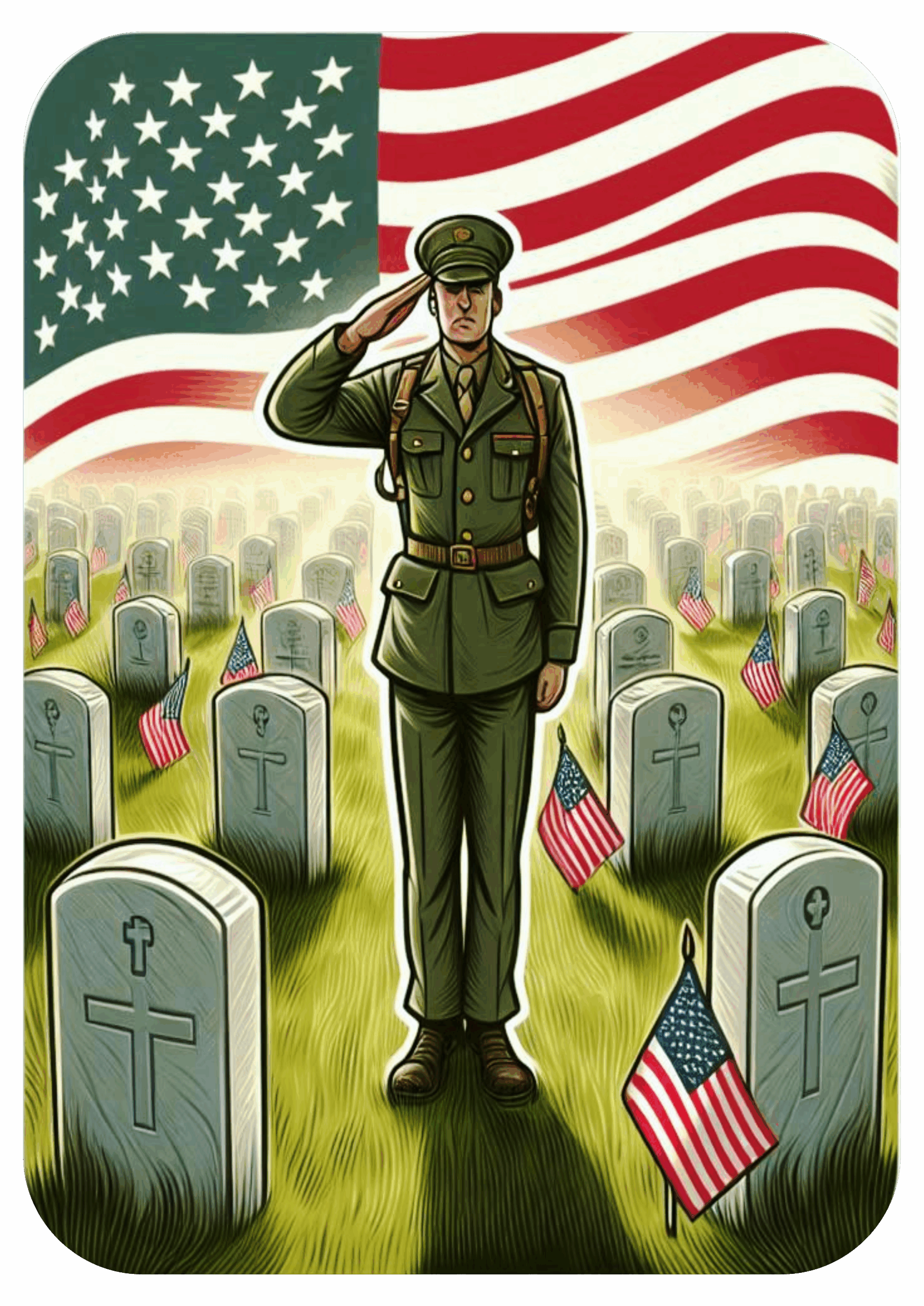 Memorial day may 25 american flag and soldier remember and honor holiday free image download png